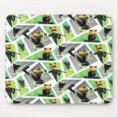 Cat Noir & Plagg Muster Mousepad (Vorne)