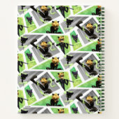 Cat Noir & Plagg Muster Notizblock (Rückseite)