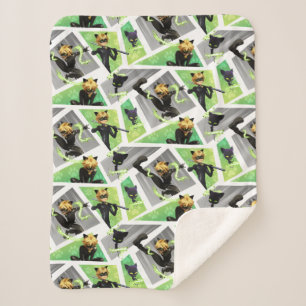 Cat Noir & Plagg Muster Sherpadecke