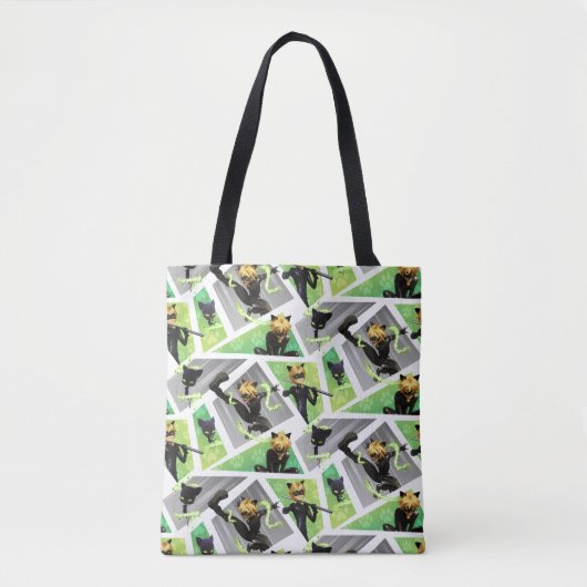 Cat Noir & Plagg Muster Tasche (Vorderseite)