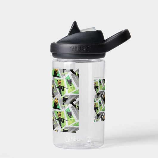 Cat Noir & Plagg Muster Trinkflasche (Links)