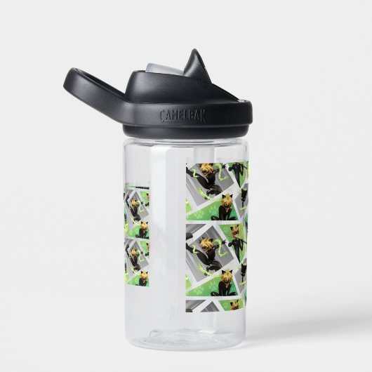 Cat Noir & Plagg Muster Trinkflasche (rechts)