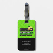 Cat Noir | Seid euer eigener Held Gepäckanhänger (Rückseite vertikal)