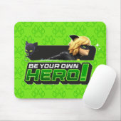 Cat Noir | Seid euer eigener Held Mousepad (Mit Mouse)