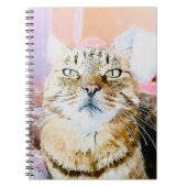 Cat-Notebook - Funktion für Hinweise, Ideen und Sk Notizblock (Vorderseite)