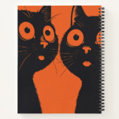 Cat Notebook Niedlich Back to School Journal für K Notizblock (Rückseite)