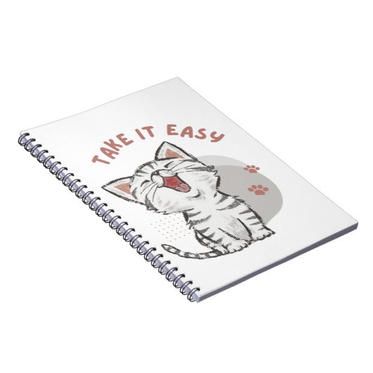 cat notebook notizblock (Rechte Seite)
