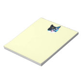 Cat Notepad Notizblock (Rotiert)