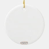 Cat Nurse Keramik Ornament (Hinten)