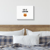 Cat-O'-Lantern 3 Leinwanddruck (Insitu (Schlafzimmer))