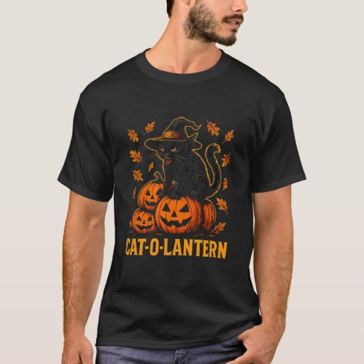 CAT-O-LANTERN T-Shirt (Vorderseite)