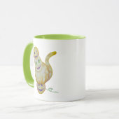 Cat-O-Lantern-Tasse Tasse (Vorderseite Links)