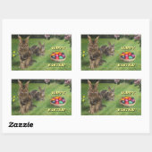 Cat Oaster Bunnies Sticker 🐰 😸 (Blatt)