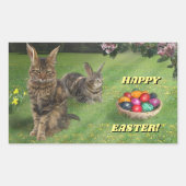 Cat Oaster Bunnies Sticker 🐰 😸 (Vorderseite)