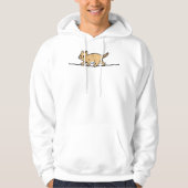 Cat On a Wire Hoodie (Vorderseite)