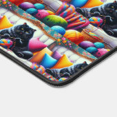 Cat on sofa and sweethings schreibtischunterlage (Ecke)