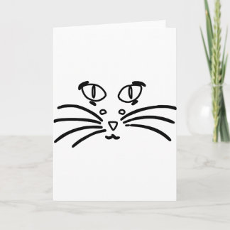 Cat or Mouse Optical Illusion Karte