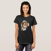 Cat Orange Cat Cat Torn Cloth Kitten T-Shirt (Vorne ganz)