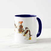 Cat Orchestra - Geige Cat Tasse (VorderseiteRechts)