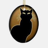Cat Ornament Personalisiert Cat Decoration Geschen (Rechts)