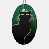 Cat Ornament Personalisiert Cat Decoration Geschen (Links)