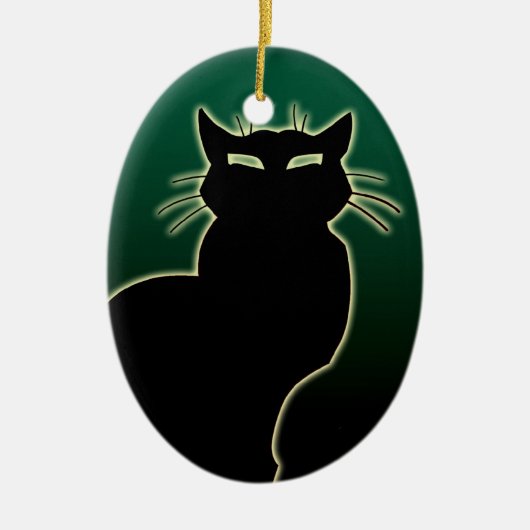 Cat Ornament Personalisiert Cat Decoration Geschen (Vorne)