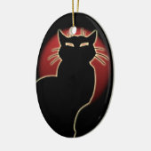 Cat Ornament Personalisiert Cat Decoration Geschen (Links)