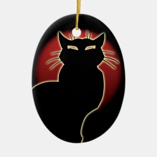 Cat Ornament Personalisiert Cat Decoration Geschen (Vorne)