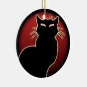 Cat Ornament Personalisiert Cat Decoration Geschen (Rechts)