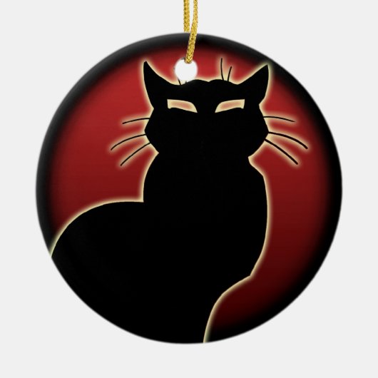 Cat Ornament Personalisiert Cat Decoration Geschen (Vorne)