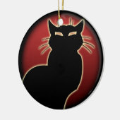 Cat Ornament Personalisiert Cat Decoration Geschen (Links)
