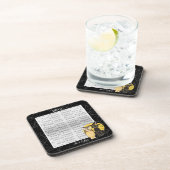 Cat & Owl Halloween Hochzeitsfeiern Untersetzer (Rechte Seite)