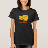 Cat Owned Friends Cat Buddy Kitten Cat Mom T-Shirt (Vorderseite)