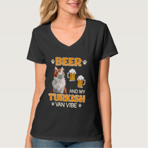 Cat Owner BEE UND TÜRKISCH VAN VIBE Funny Men T-Shirt