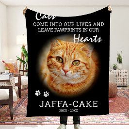 Cat Owner | Drucke in unserem Hearts Pet Memorial Fleecedecke