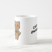 CAT OWNER Tasse (Mittel)