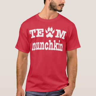 Cat Owner Team Munchkin Cat Kitty Cat Lovers T-Shirt
