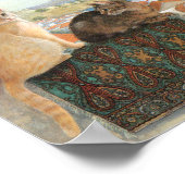 Cat Painting Poster (Ecke)