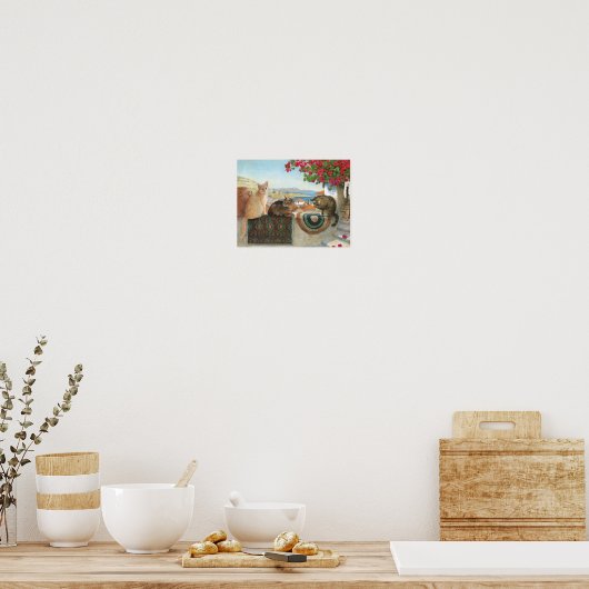 Cat Painting Poster (Küche)