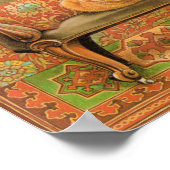 Cat Painting Poster (Ecke)