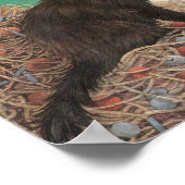 Cat Painting Poster (Ecke)