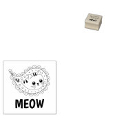 Cat Paisley Gummistempel (Stempel)