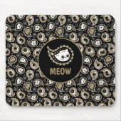 Cat Paisley Mousepad (Vorne)
