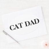 Cat Papa Aufkleber (Umschlag)