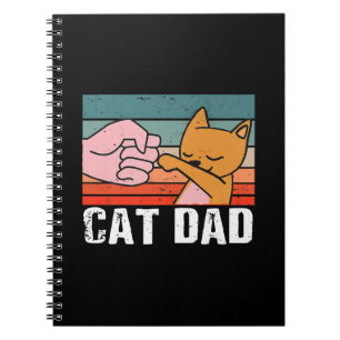 Cat Papa   Väter Tagesgeschenk   Katzenrücklauf vo Notizblock