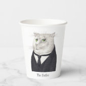 CAT-Papierzwischenlager Pappbecher (Rückseite)