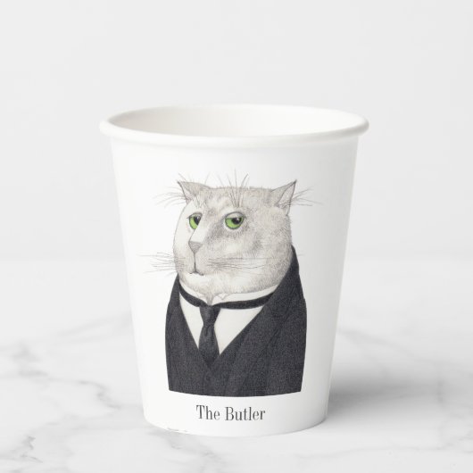 CAT-Papierzwischenlager Pappbecher (Vorderseite)