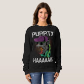 Cat Party DJ Purrty Hard Cat Sweatshirt (Vorne ganz)