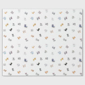 Cat Party Geschenkpapier (Flach)