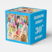 Cat Party Geschenkschachtel (Rückseite)